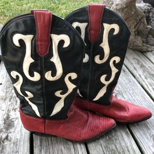 Get it Today! Nine West Red Cowgirl Boots